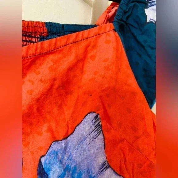 Anthropologie Conditions Apply Floral Puff-Sleeved Blouse Size Small NWOT - Picture 3 of 12